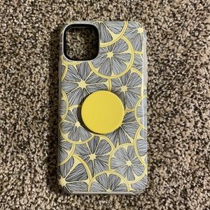 Otterbox with the pop socket attached case